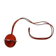 Pre-owned Leather necklaces Hermès Vintage , Orange , Dames