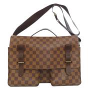 Pre-owned Canvas louis-vuitton-bags Louis Vuitton Vintage , Brown , Da...