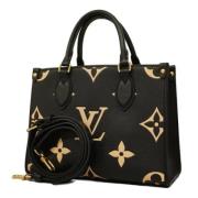 Pre-owned Fabric louis-vuitton-bags Louis Vuitton Vintage , Black , Da...