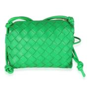 Pre-owned Leather crossbody-bags Bottega Veneta Vintage , Green , Dame...