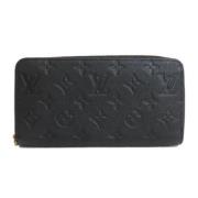 Pre-owned Fabric wallets Louis Vuitton Vintage , Black , Dames