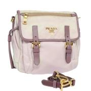 Pre-owned Nylon prada-bags Prada Vintage , Pink , Dames