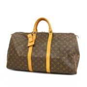 Pre-owned Fabric louis-vuitton-bags Louis Vuitton Vintage , Brown , Da...