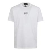 Klassiek Wit T-shirt Dsquared2 , White , Heren