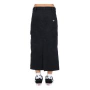 Zwarte Cargo Midi Rok voor Vrouwen Dickies , Black , Dames