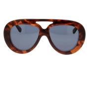 Stijlvolle Dames Zonnebril Loewe , Brown , Dames