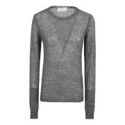 Grijze Topwear voor Vrouwen Aw24 Max Mara , Gray , Dames