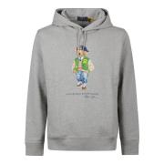 Casual Sweatshirt voor Mannen en Vrouwen Ralph Lauren , Gray , Heren