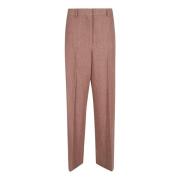 Roze & Paarse Straight Broek Stella McCartney , Pink , Dames