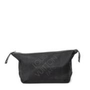 Pre-owned Canvas pouches Louis Vuitton Vintage , Black , Dames