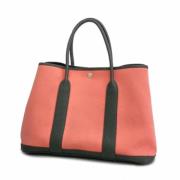 Pre-owned Fabric handbags Hermès Vintage , Pink , Dames