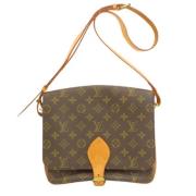 Pre-owned Canvas louis-vuitton-bags Louis Vuitton Vintage , Brown , Da...