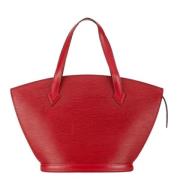 Pre-owned Leather louis-vuitton-bags Louis Vuitton Vintage , Red , Dam...