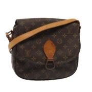 Pre-owned Canvas louis-vuitton-bags Louis Vuitton Vintage , Brown , Da...