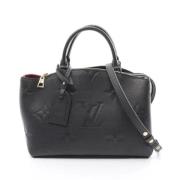 Pre-owned Leather louis-vuitton-bags Louis Vuitton Vintage , Black , D...