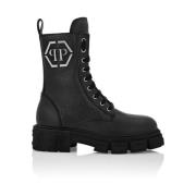 Veterschoenen voor dames Philipp Plein , Black , Dames