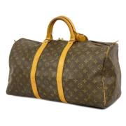 Pre-owned Fabric louis-vuitton-bags Louis Vuitton Vintage , Brown , Da...