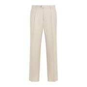 Wollen Pakbroek Naakt Neutrals Etro , Beige , Heren