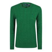 Groene Trui voor Vrouwen Aw24 Ralph Lauren , Green , Dames