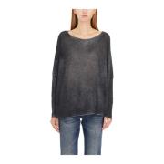 Kasjmier Poncho Trui Avant Toi , Black , Dames