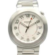 Pre-owned Stainless Steel watches Hermès Vintage , Gray , Dames