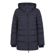 Blauwe Jas voor Vrouwen Aw24 Herno , Blue , Dames