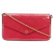 Pre-owned Canvas wallets Louis Vuitton Vintage , Pink , Dames