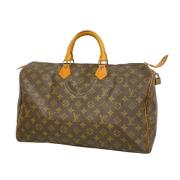 Pre-owned Canvas louis-vuitton-bags Louis Vuitton Vintage , Brown , Da...