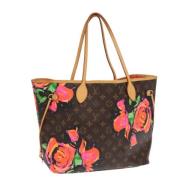 Pre-owned Canvas louis-vuitton-bags Louis Vuitton Vintage , Brown , Da...