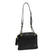 Pre-owned Leather shoulder-bags Bally Pre-owned , Black , Dames