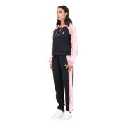 Boldblock Roze en Zwart Sportpak Adidas , Multicolor , Dames