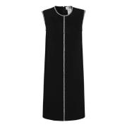 Zwarte Jurk Aw24 Damesmode Max Mara , Black , Dames