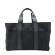 Pre-owned Nylon handbags Hermès Vintage , Black , Dames