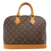 Pre-owned Canvas louis-vuitton-bags Louis Vuitton Vintage , Brown , Da...