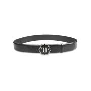 Belts Philipp Plein , Black , Heren