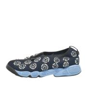 Pre-owned Mesh sneakers Dior Vintage , Blue , Dames