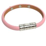 Pre-owned Leather bracelets Louis Vuitton Vintage , Pink , Dames