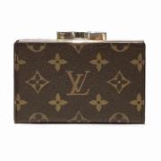 Pre-owned Fabric wallets Louis Vuitton Vintage , Brown , Dames