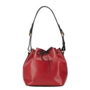 Pre-owned Leather louis-vuitton-bags Louis Vuitton Vintage , Red , Dam...