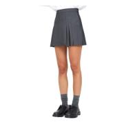 Korte Rok in Grijs voor Vrouwen Only , Gray , Dames