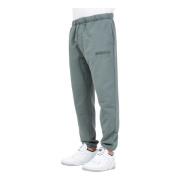 Sportieve Groene Sweatpants voor Mannen Napapijri , Green , Heren