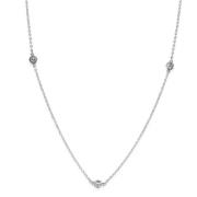 Pre-owned Metal necklaces Tiffany & Co. Pre-owned , Gray , Dames