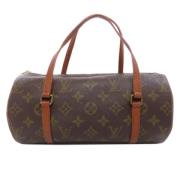 Pre-owned Canvas louis-vuitton-bags Louis Vuitton Vintage , Brown , Da...