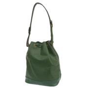 Pre-owned Leather louis-vuitton-bags Louis Vuitton Vintage , Green , D...