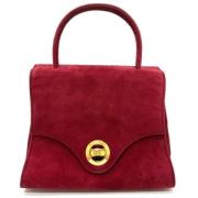 Pre-owned Leather handbags Givenchy Pre-owned , Red , Dames