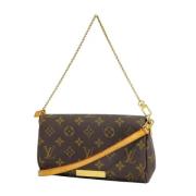 Pre-owned Canvas louis-vuitton-bags Louis Vuitton Vintage , Brown , Da...