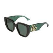 Stijlvolle zonnebril voor jouw look Gucci , Green , Unisex