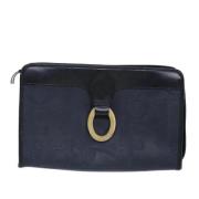 Pre-owned Canvas dior-bags Dior Vintage , Blue , Dames