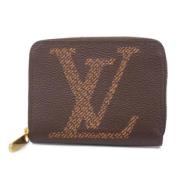 Pre-owned Fabric wallets Louis Vuitton Vintage , Brown , Dames