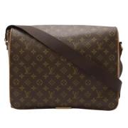 Pre-owned Fabric louis-vuitton-bags Louis Vuitton Vintage , Brown , Da...